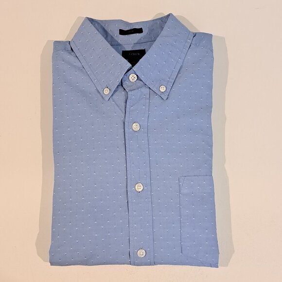J. Crew Men's M Slim Fit 100% Cotton Long Sleeve Button Down Shirt Style #A0233 - Picture 7 of 14